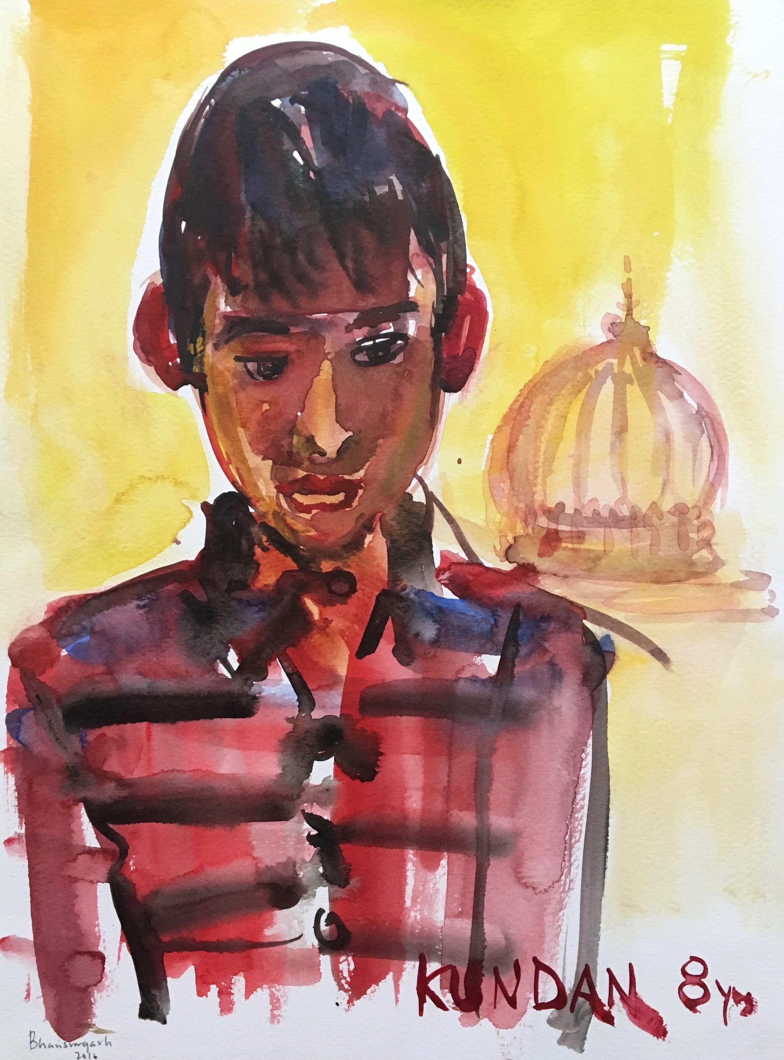 Boy at the Temple
Bhainsrorgarh, Rajasthan